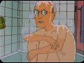 Dale Gribble cries in the shower with cigarettes King of the Hill