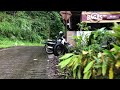 Rain hits the hilly villages of Indonesia ||the sound of rain to sleep soundly