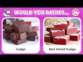 Would You Rather...? BLACK vs PINK FOOD Editions 💗🖤 Daily Quiz