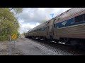 Amtrak 129 Leads Maple Leaf P064 Southbound to New York City