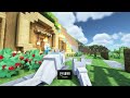 ⛏️ Minecraft Tutorial :: 🌷 How to build a Beautiful Hobbit House 🏠 [마인크래프트 화려한 호빗 집 벽 속 집짓기 건축 강좌]