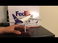 Unboxing Video of FedeEx Express Boeing 767-300f from Gemini Jets 200