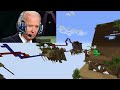 US Presidents Play Minecraft Bed Wars!