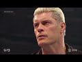 Cody Rhodes destroys The Judgment Day - WWE RAW 10/30/2023