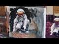 Painting of an Astronaut