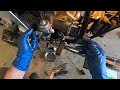 BMW R100RS Klaus endures a transmission extraction