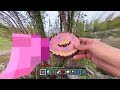 Minecraft in Real Life POV BATTLE or LOVE? - Alex Realistic MInecraft Texture Pack