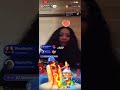 Nicki Minaj live on tiktok *must see*