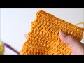 Straight edges in double crochet every time