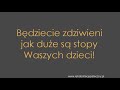 Jak zmierzyć stopę dziecka