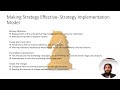 Strategy Choices And Change- Individual Video Presentation