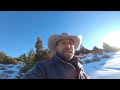 Alone With a Broken Rib ( BUCKED OFF a Horse in Montana! )