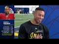 Marcus Freeman's Reaction to His OWN Pro Day Stats is Hilarious | Notre Dame Football
