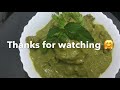 Easy Green Chicken curry/ Green Chicken Curry in malayalam
