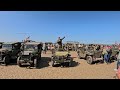 Jeep Johnson singing on Arromanches beach 2024