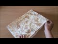 Faux Handmade Textured Paper (EASY DIY) Tutorial