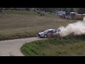 80 Rally Poland 2024 WRC dust, sand, speed, jump, fan reaction sound
