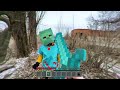 Minecraft in Real Life POV CRAFTING EMERALD AK-47 GUN Realistic Minecraft RTX Animation 創世神第一人稱真人版