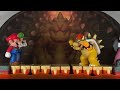 FINAL BATTLE! Super Mario Jakks Pacific Deluxe Bowser Battle Playset 2.5 Inch Action Figure Review