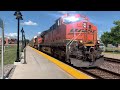 Tons of trains around Fort Madison IA on the BNSF Cillicothe sub