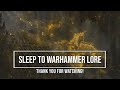 The Greatest scene in Warhammer - Sleep to 40K Lore
