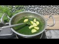 spinach & potatoes Recipe | jhatpat aloo palak  recipe by munazza Amjad kitchen| آلو پالک  سبزی  |