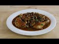 Hunters Chicken Recipe - Chicken Chasseur By the French Cooking Academy