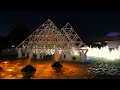 EPCOT Communicore Hall/Plaza Nighttime Lighting Testing | Walt Disney World Orlando Florida May 2024