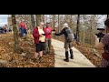 Sunny Nimblewood Nomad final hike out AT 2021 Flagg Mountain Tower