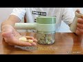 4 in 1 Handheld Electric Vegetable Cutter Unboxing - Best Multifunctional Wireless Electric Grinder?