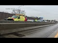 Multi-Vehicle Accident, Route 80 East, Lodi, New Jersey: QUICK VIDEO