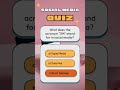 Social Media Quiz: How Good Is Your Social Media Knowledge? #quiz #socialmediaquiz #viral