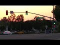 Old Traffic Lights At A Large Intersection (Centre City Pkwy & El Norte Pkwy)