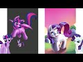 MLP Rarity & Twilight Sparkle Speed Draw