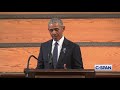 Former President Barack Obama Eulogy at Rep. John Lewis Funeral