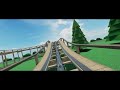 Thrilling Wooden Coaster Theme Park Tycoon 2 ROBLOX POV