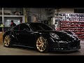 Porsche 911 with GOLD HRE Wheels!