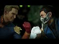 Sub-Zero is not Scared of Homelander (All Intro Dialogues Homelander Vs Sub-Zero) - Mortal Kombat 1