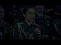 Women's troops of Tajikistan ★ Military parade in Dushanbe 2021 ★ Soldiers - Madina Aknazarova sings