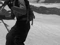 Luke telemark skiing down loveland pass,CO