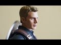 Mafex Captain America Winter Soldier Stealth Suit Cap Figure Review