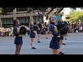 Michigan Marching Band in 2024 Rose Parade