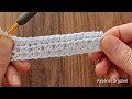 Magnificent crochet knitting pattern that is very easy to make for beginners.