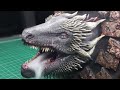 Painting Balerion from House of the Dragon