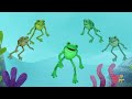 Five Little Speckled Frogs featuring Frog Puppets! | Kids Song | Super Simple Songs