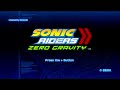 Sonic Riders Zero Gravity Main Menu Theme