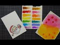 Diamond Press Watercolor Markers Swatches and Tutorial! Two Sets: Rainbow and Sunset!
