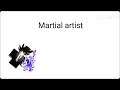 Martial artist