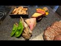 $80 Kobe Beef Wagyu Teppanyaki Lunch in Tokyo  - ASMR Steak in Japan