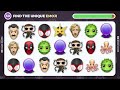 Find The Odd Emoji Out - Spider-man Edition | Emoji Quiz | Miles Morales, Peter Parker, Deadpool